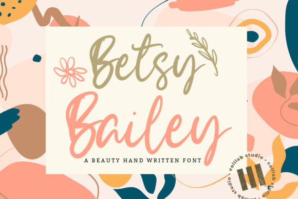 Betsy Bailey Font: Handwritten Elegance