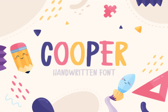 Cooper: A Handwritten Font for Creative Campaigns