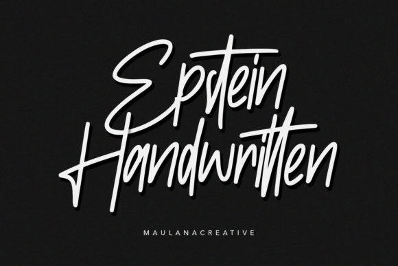 Epstein Font: Handwritten Elegance for Crafters