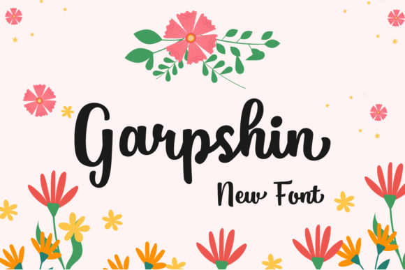 Garpshin: A Classy Script Font