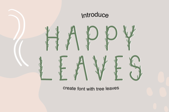 Happy Leaves Font Review