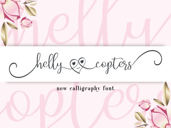 Helly Copters: A Flowing Script for Creative Brands