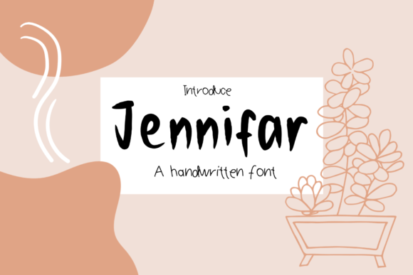 Jennifar: A Sweet Handwritten Font