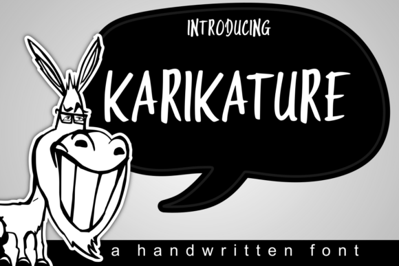 Karikature: A Bold Script for Creative Projects