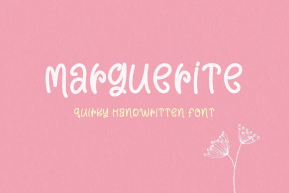 Marguerite: A Handwritten Font for Thoughtful Design