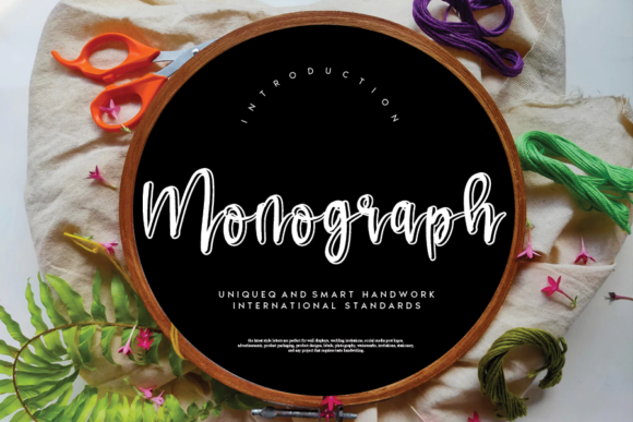 Monograph: A Flowing Font for Creative Campaigns