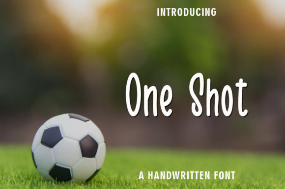 One Shot Font: Handwritten Elegance for Crafters