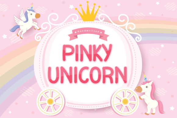 Pinky Unicorn Font: A Creative Touch