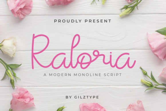 Raloria: A Handwritten Font for Elegant Design