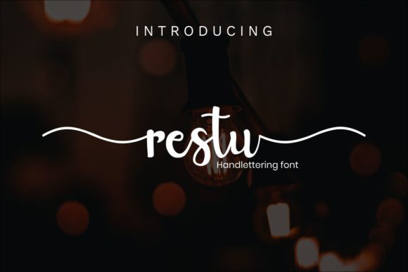 Restu: A Script Font for Professional Branding