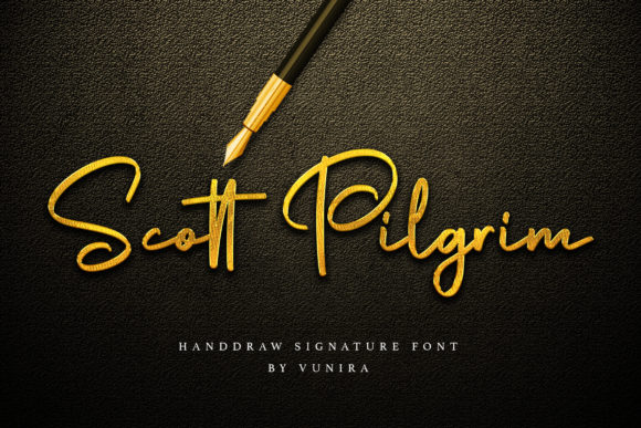 Scott Pilgrim Font for Business