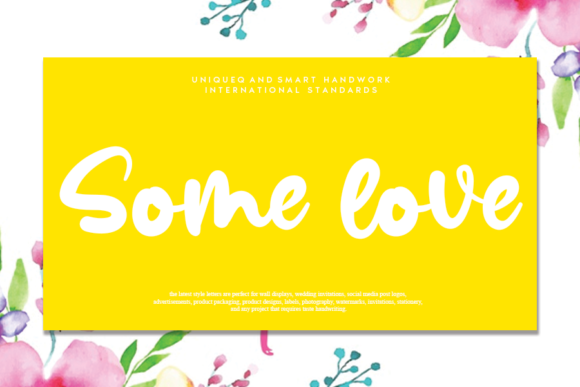 Some Love Font: Elegant Script for Crafters