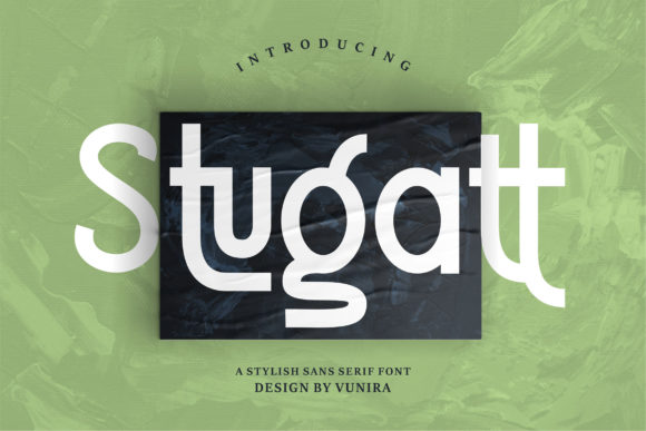Stugatt: A Stylish Script Font