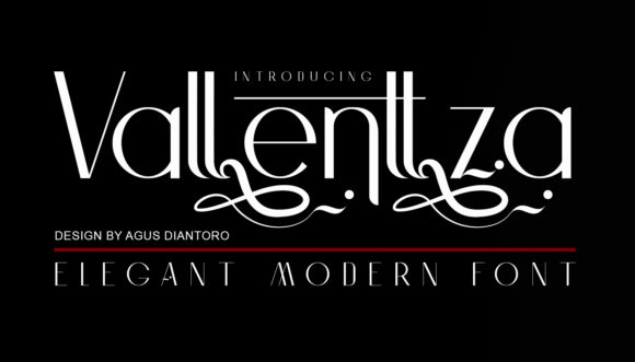 Vallenttza: Elegant Handwritten Font
