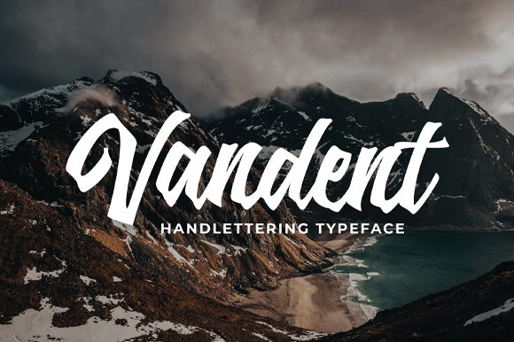 Vandent: A Flowing Script for Elegant Design